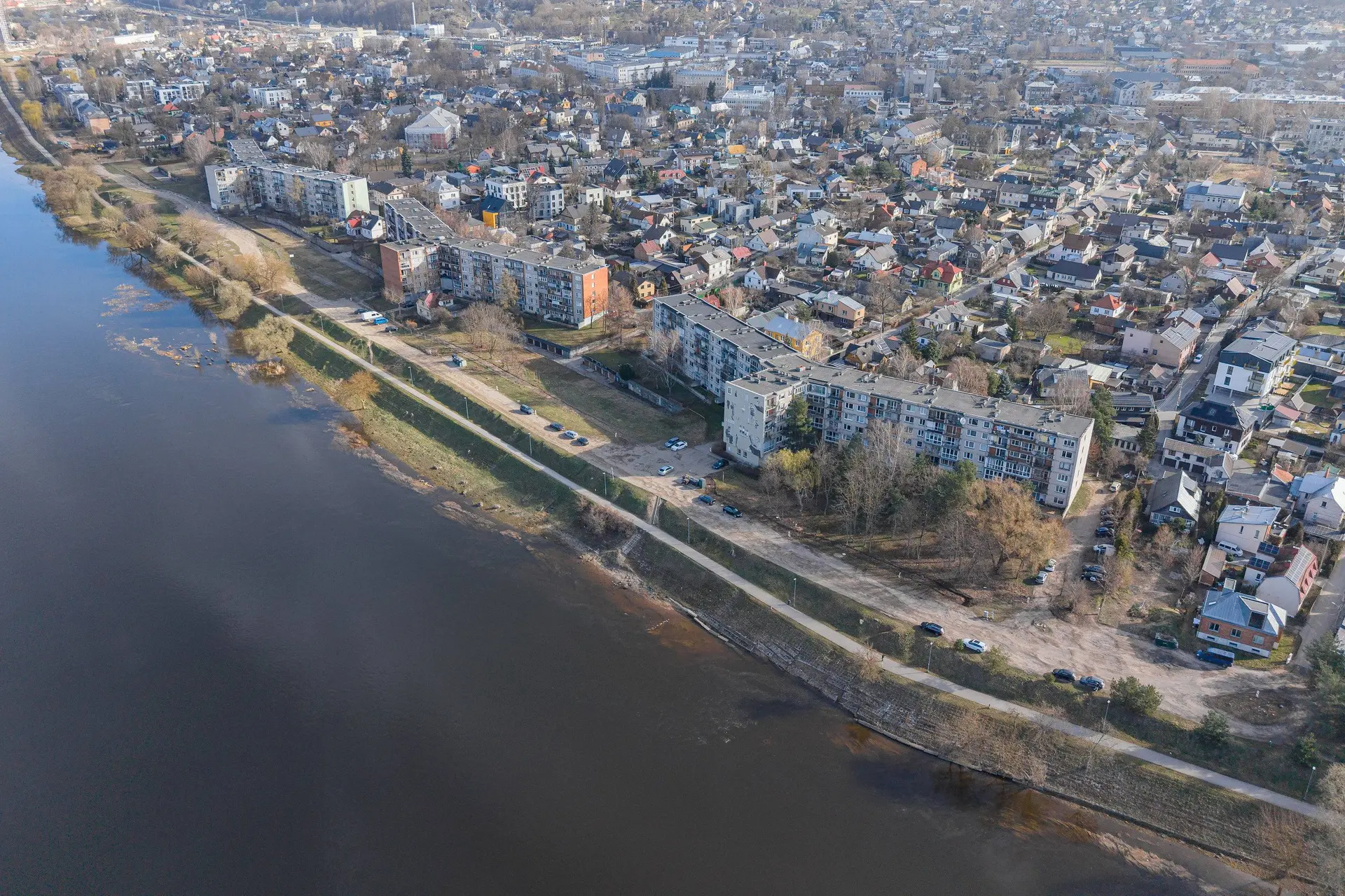 Nemuno krantinė Žemuosiuose Šančiuose / Kaunas.lt nuotr.