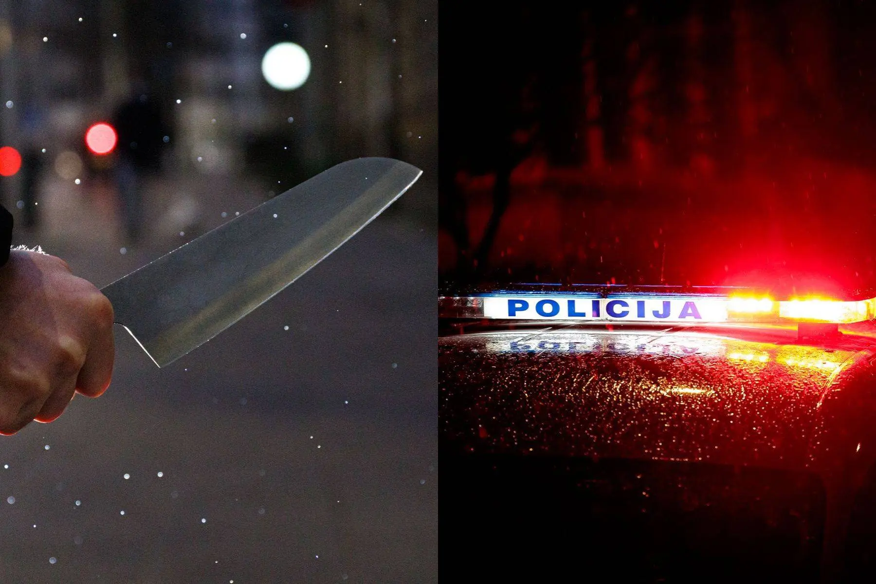 Peilis, policija
