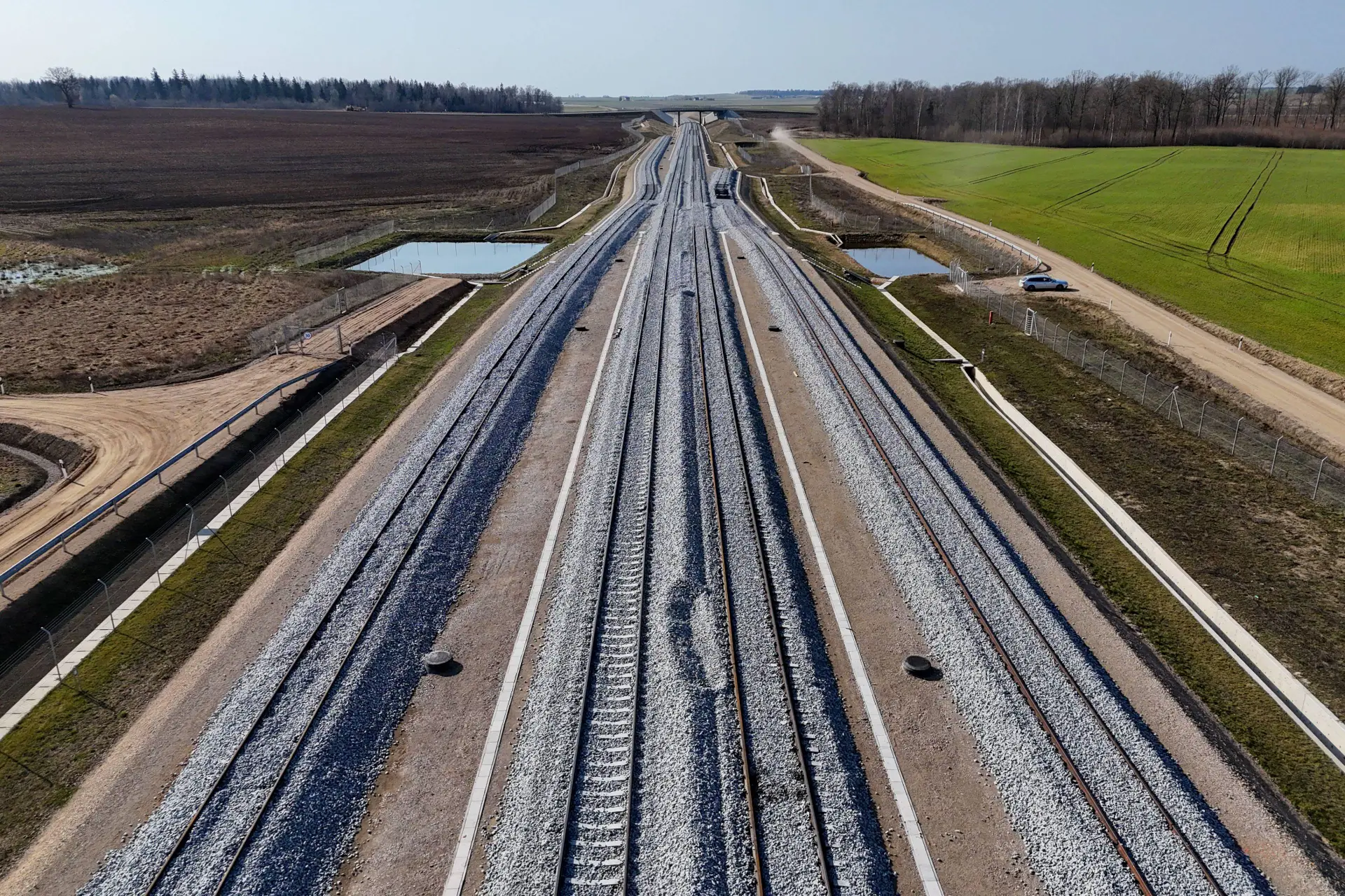 „Rail Baltica“ statyba Lietuvoje / Organizatorių nuotr.