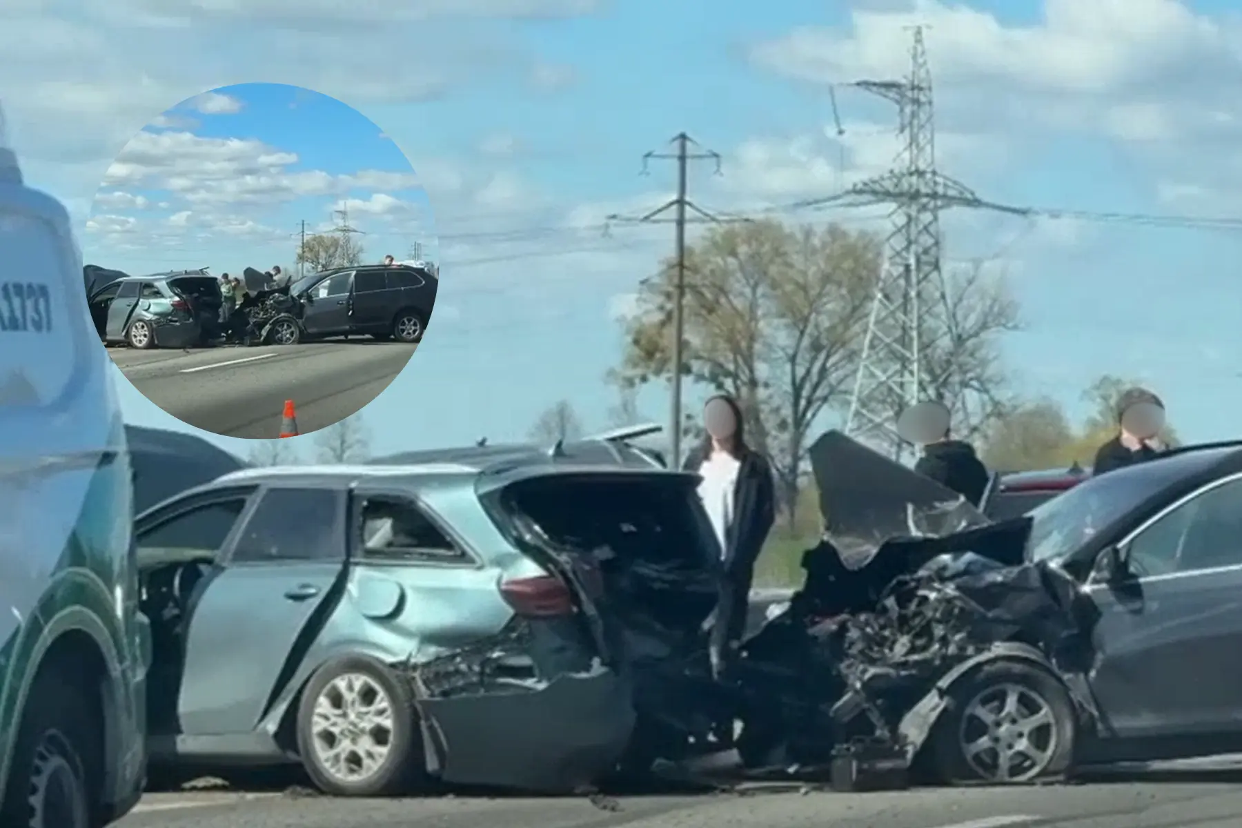 Avarija A1 kelyje