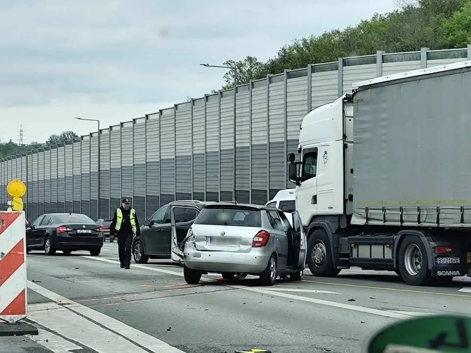 Avarija A1 kelyje / Skaitytojos nuotr.