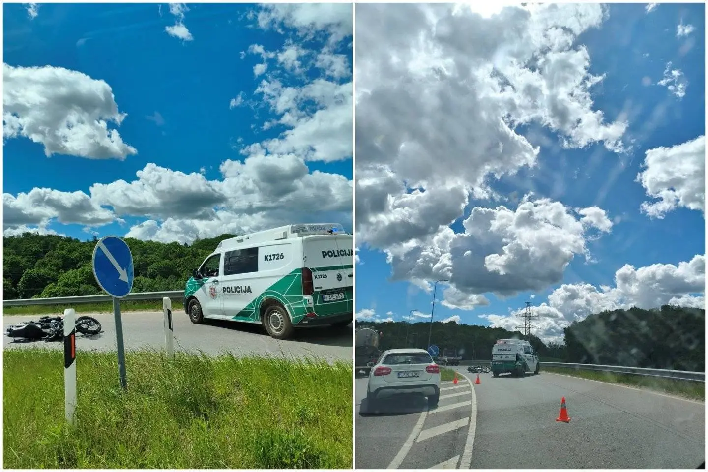 Avarija / R. Rutkauskienės nuotr.