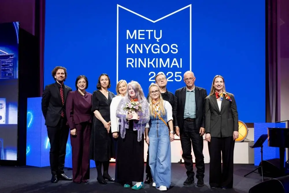 „Metų knygos rinkimai 2025“ renginio akimirka
