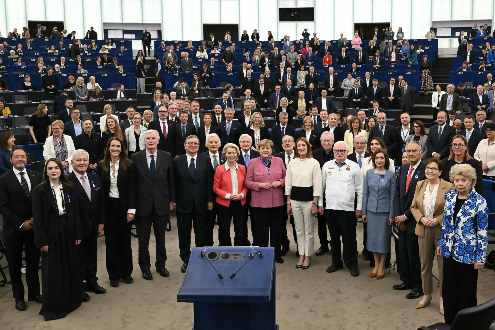 Pagerbti Europos ordino laureatai