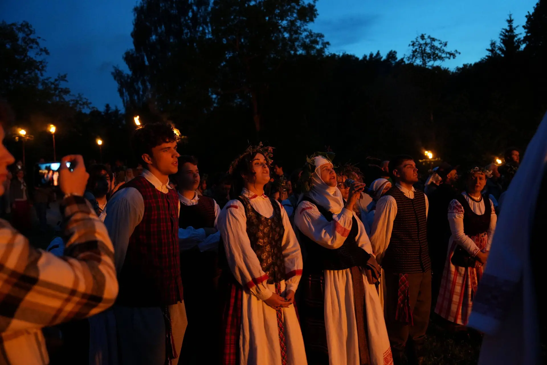Joninės Rumšiškėse R. Žaltausko