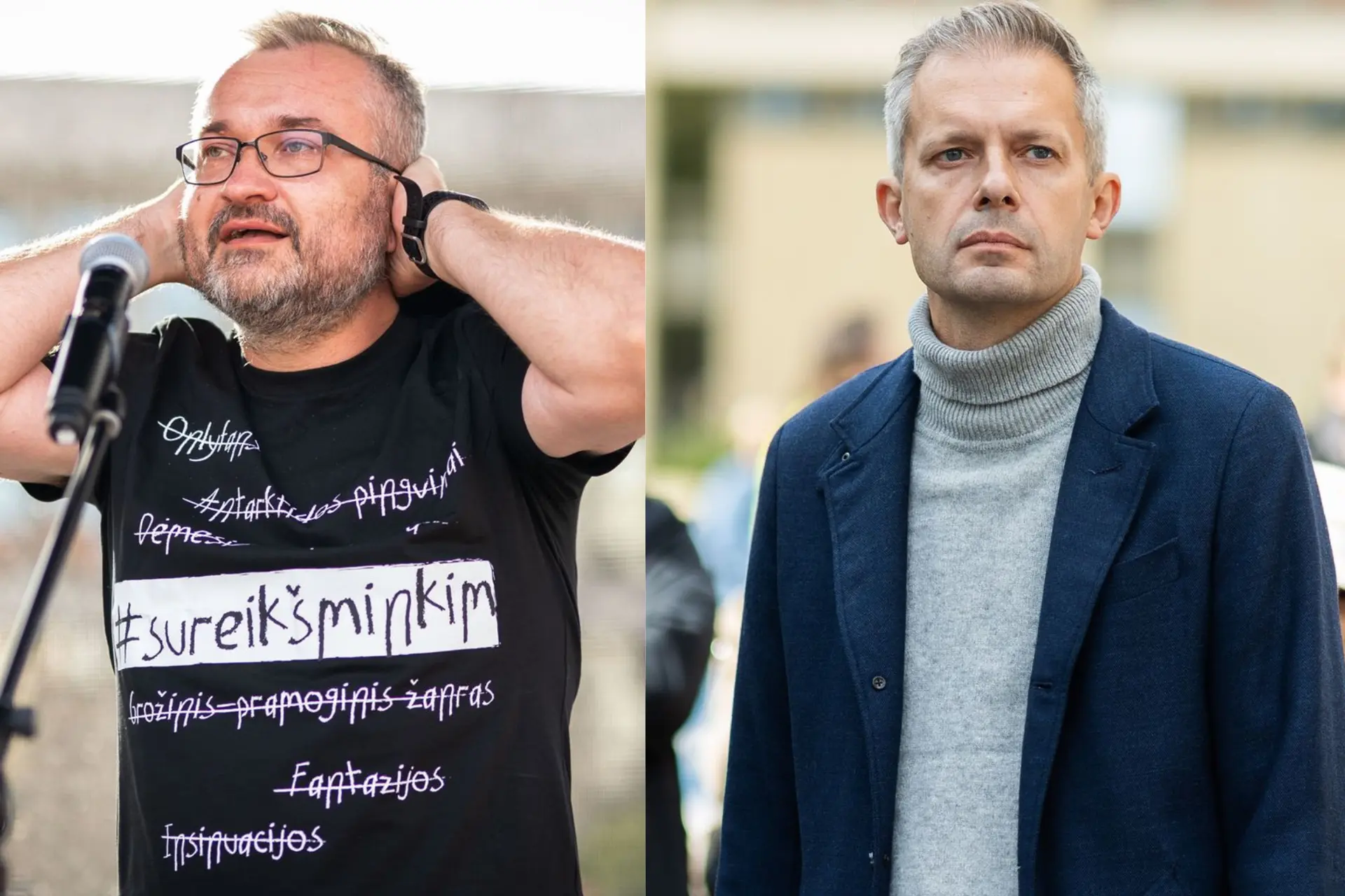Šarūnas Černiauskas, Andrius Tapinas, BNS, „Kas vyksta Kaune“ montažas