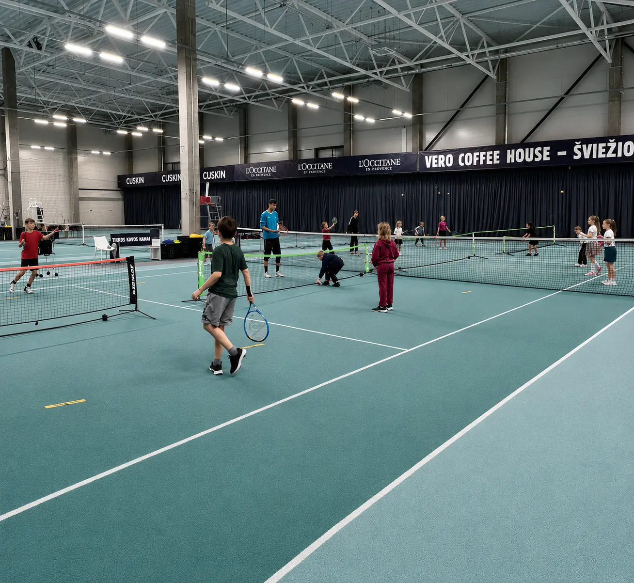 „Tennis Space“ vasaros stovykl