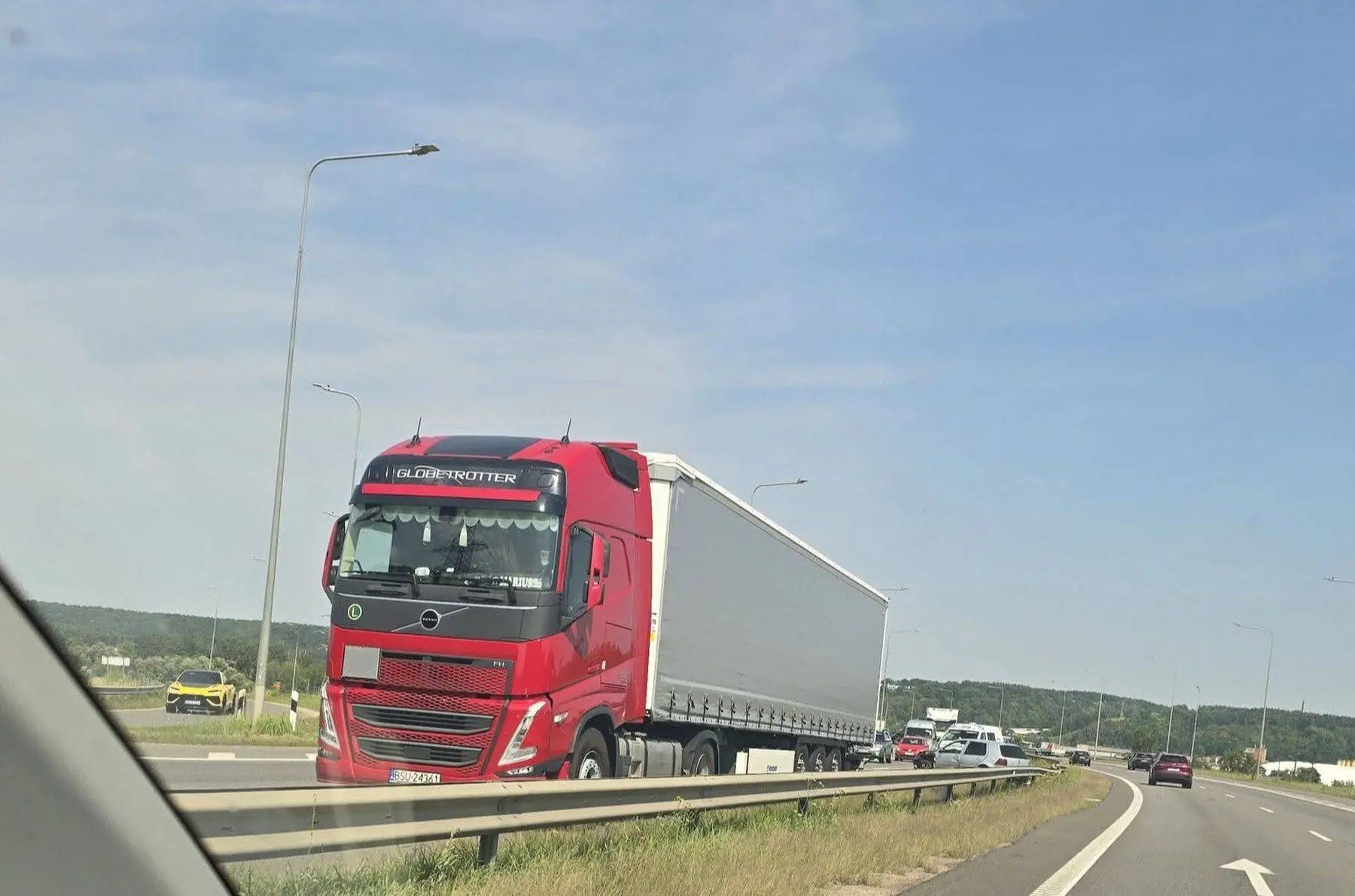 Avarija A5 kelyje / „Kas vyksta Kaune“ grupės nuotr.