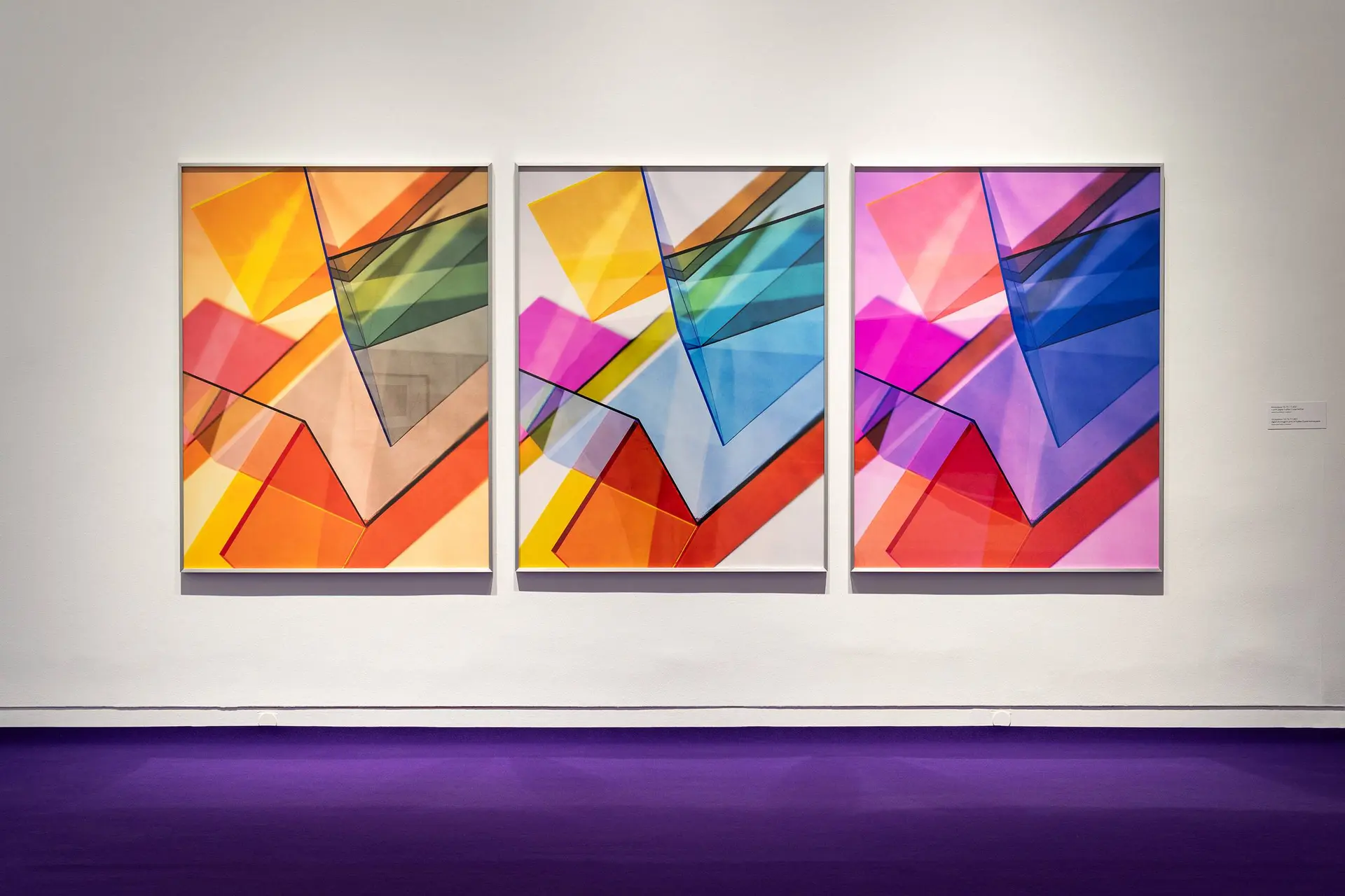 Barbara Kasten. Post-abstraction, exhibition view, Zachęta – National Gallery of Art, Warsaw, photo by Maciej Landsberg  Zachęta archive 1
