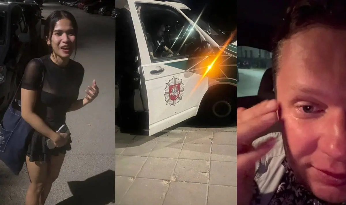 Gytis Volkavičius ir žmona / Stop kadro nuotr.
