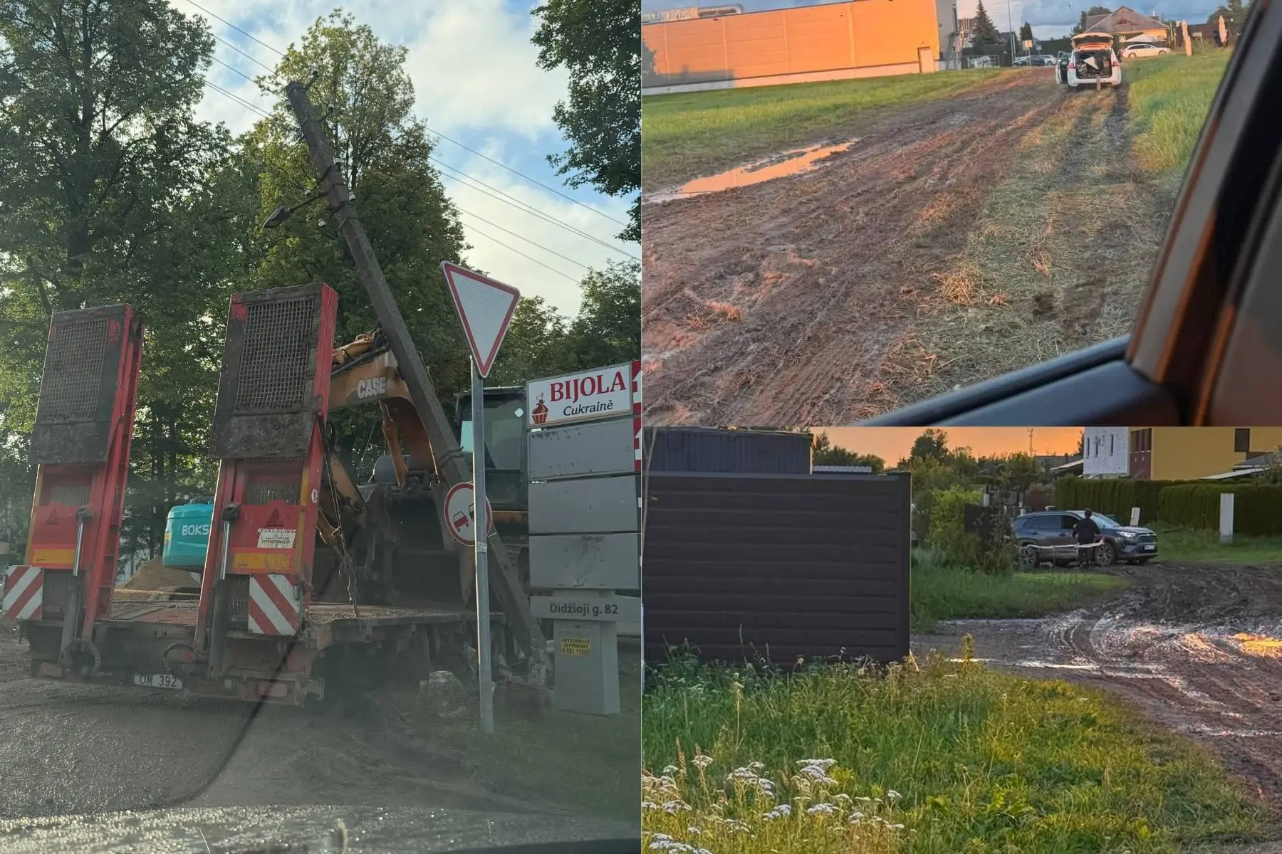Incidentas Vaišvydavoje / Facebook ir Skaitytojo nuotr.