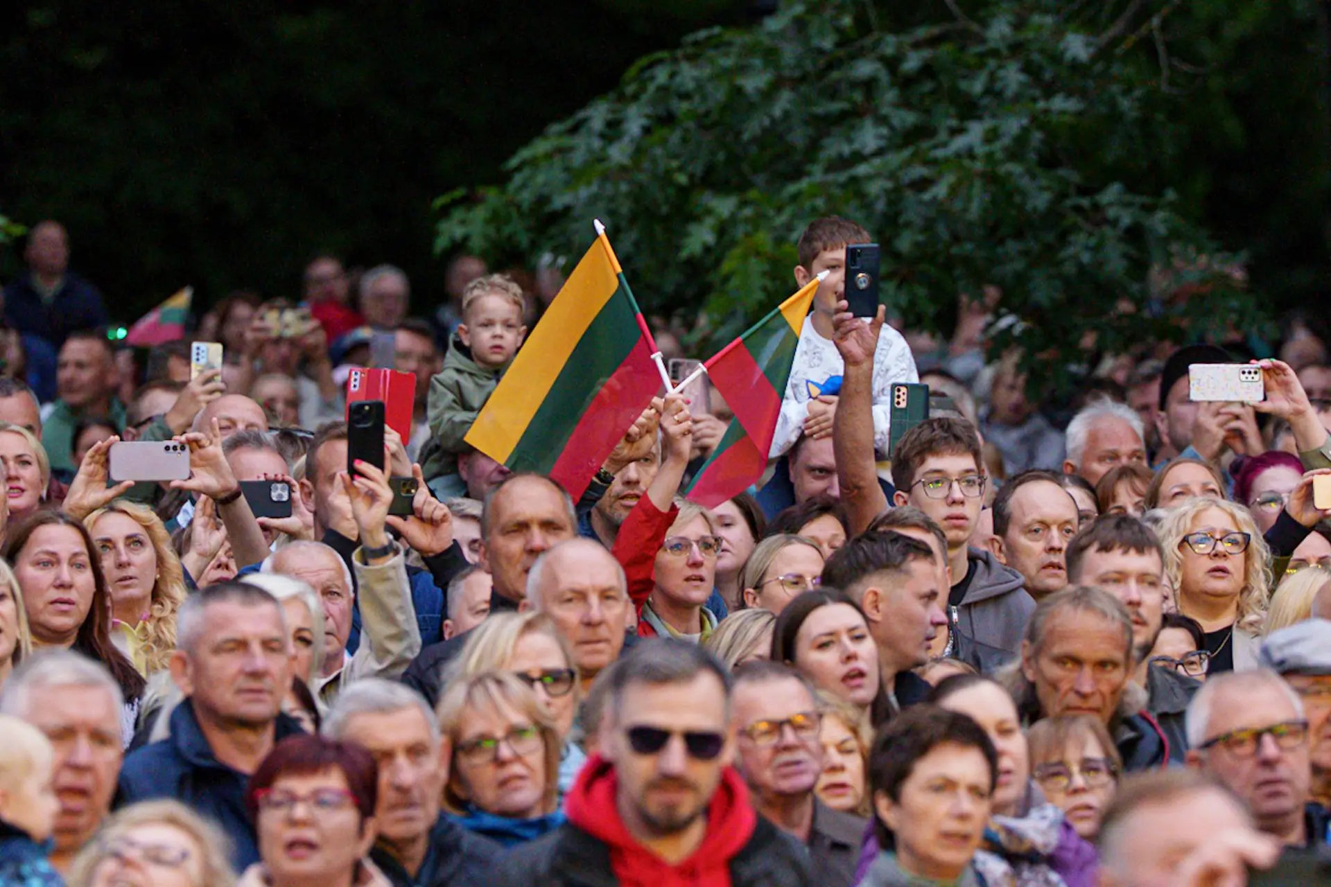 Iškilmingas Valstybės dienos minėjimas Raudondvario dvare / R. Tenio nuotr.