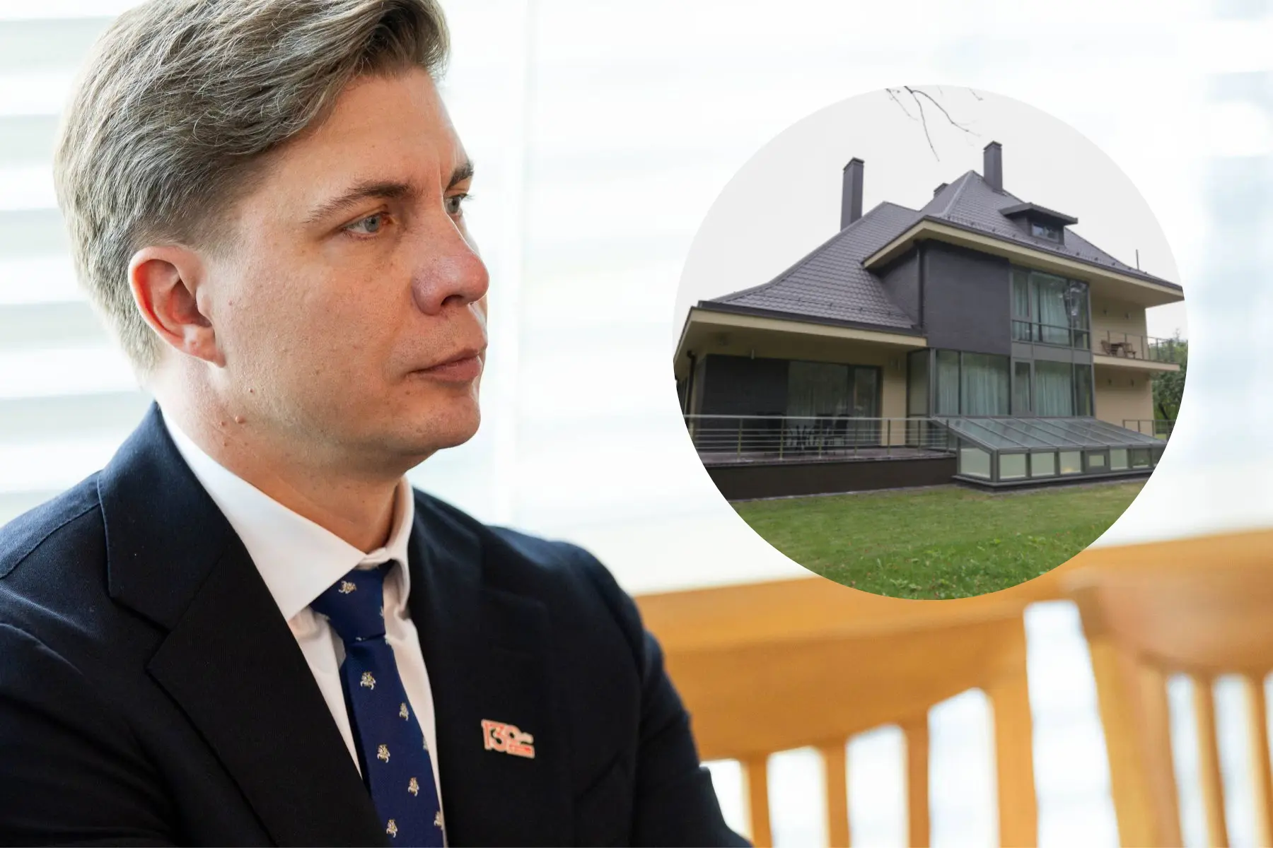 M. Sinkevičius, rezidencija Turniškėse