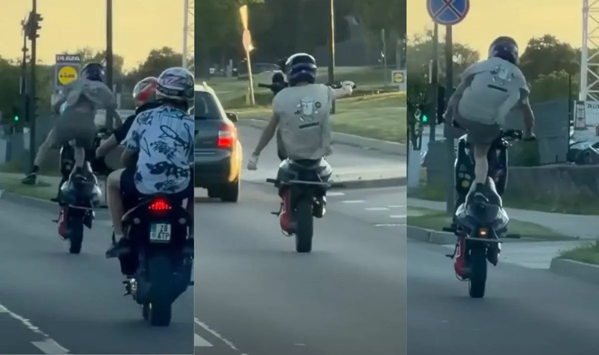 Mopedo vairuotojas Kaune