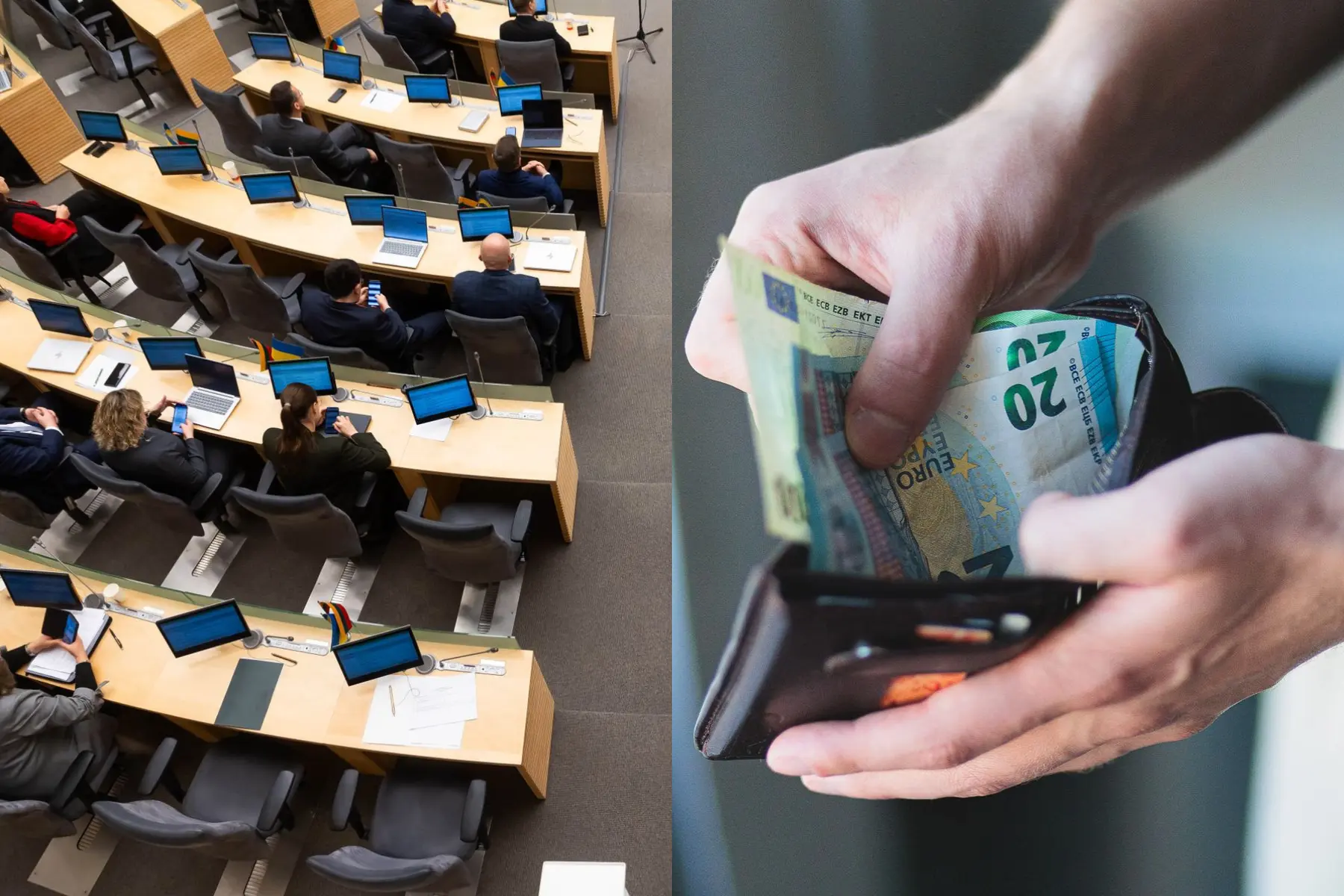 Seimas, pinigai