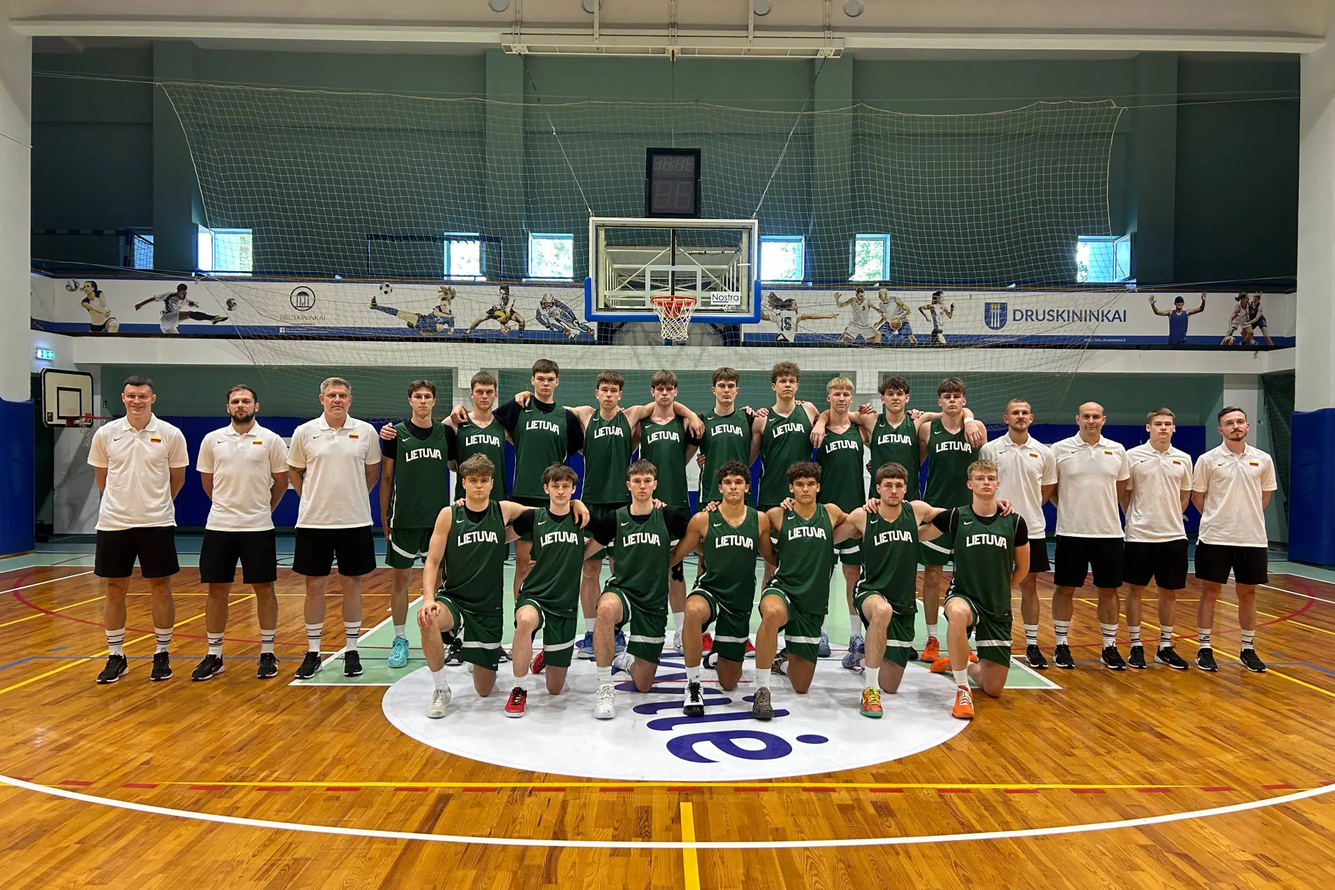 U18 Lietuvos rinktinės kandidatai / Lietuvos krepšinis nuotr.