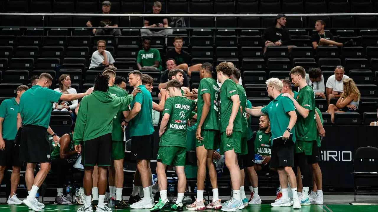 Kauno „Žalgiris“ sužaidė pirmąsias kontrolines rungtynes