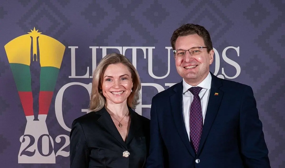 Dainius Radzevičius su sutuoktine / ELTOS nuotr.