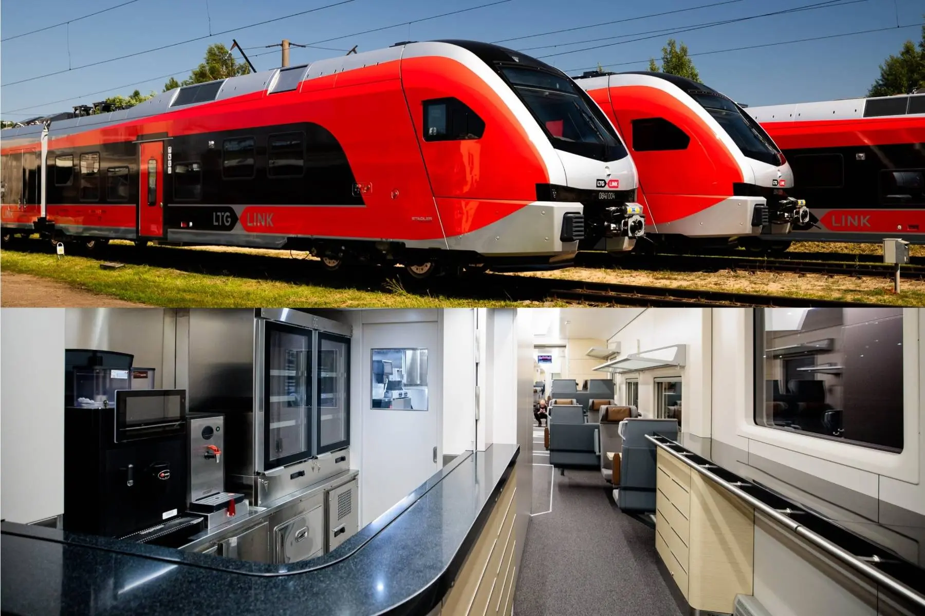 Lietuvą pasiekė 12 naujų „Stadler Flirt“ traukinių / „LTG Link“ nuotr.