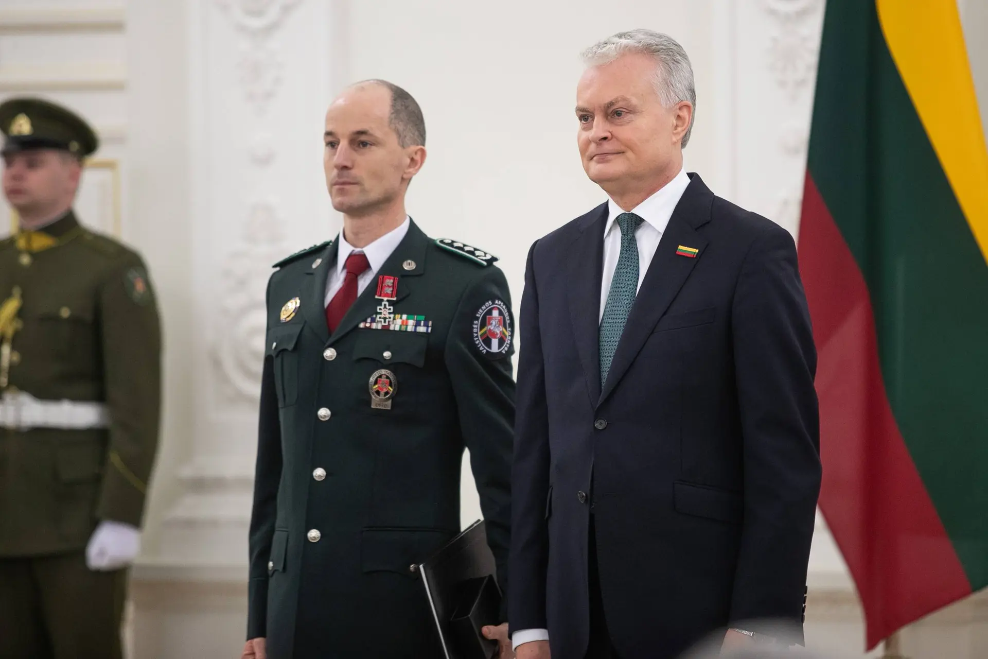 onatas Škarnulis, Gitanas Nausėda. ELTA / Orestas Gurevičius