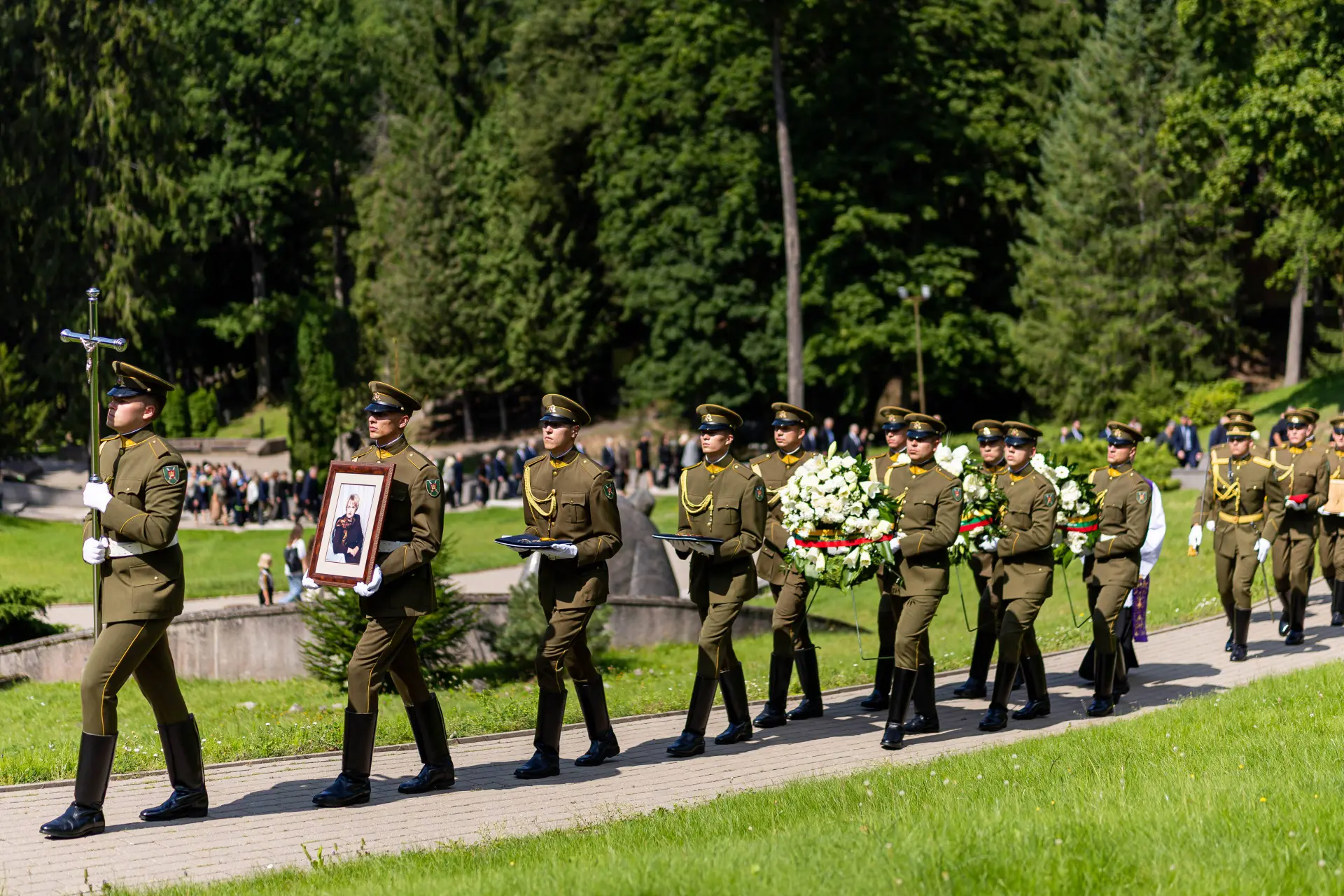 Kazimiros Prunskienės laidotuvės