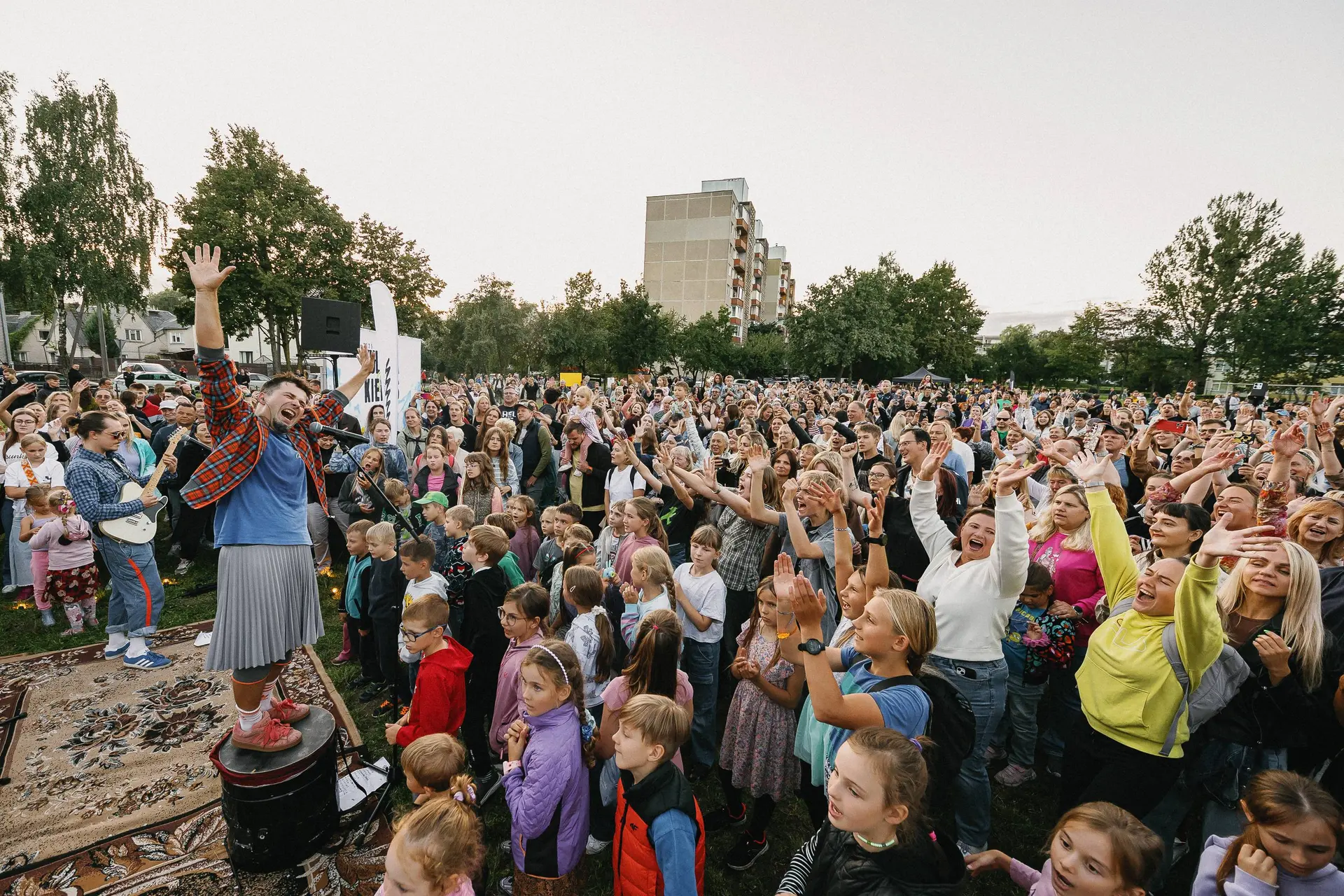 Renginių ciklas „Kultūra į kiemus“. Gražvydo Jovaišos nuotr. (4)