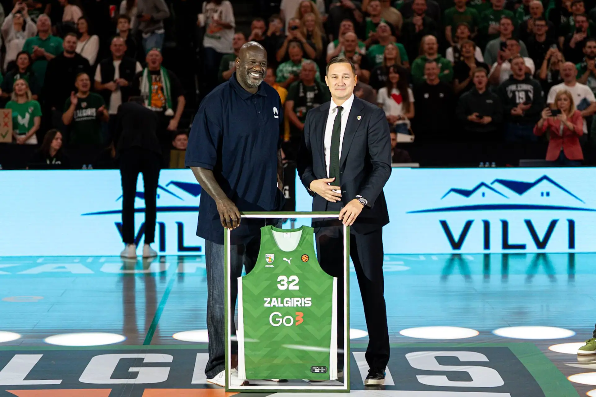 Shaquille O'Neal Žalgirio arenoje