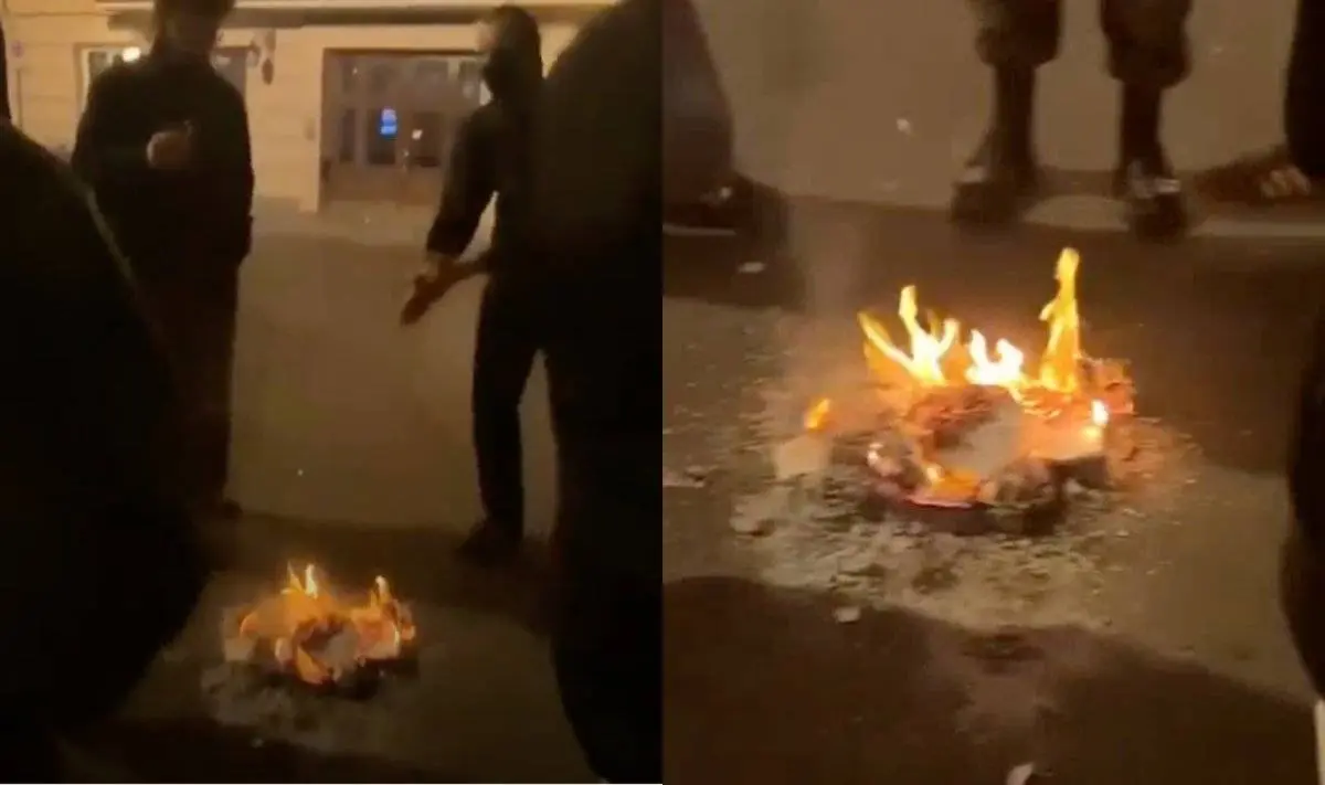 Viešai sudegintas Koranas