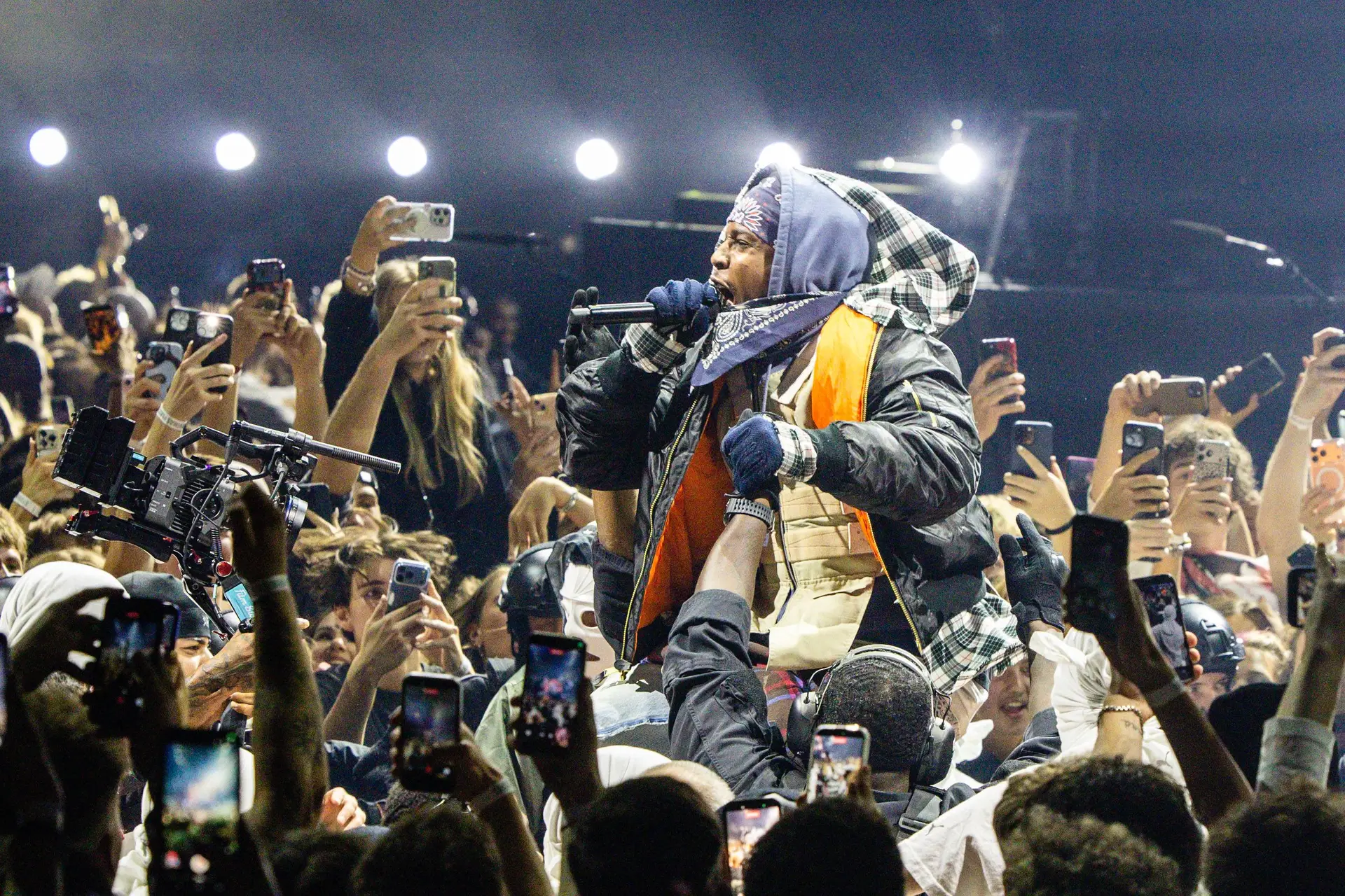 ASAP Rocky koncertas „Žalgirio“ arenoje / T. Biliūno, BNS nuotr.