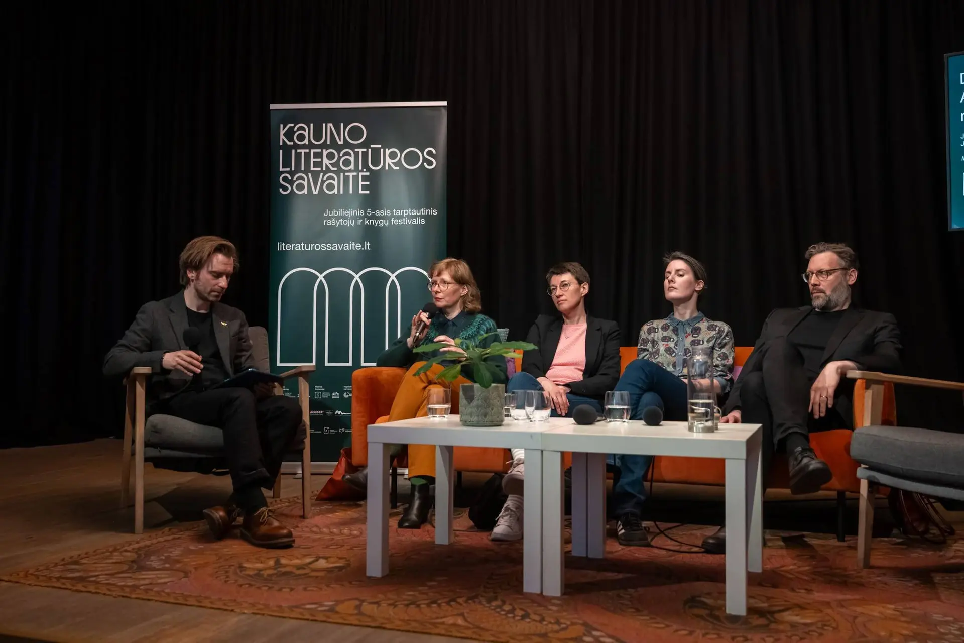 Diskusija Kauno literatūros savaitėje_Jono Petronio nuotr._1