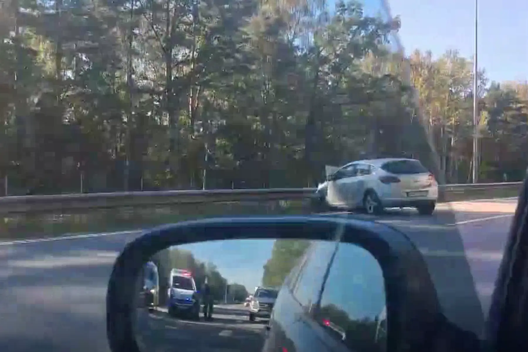 Avarija A1 kelyje