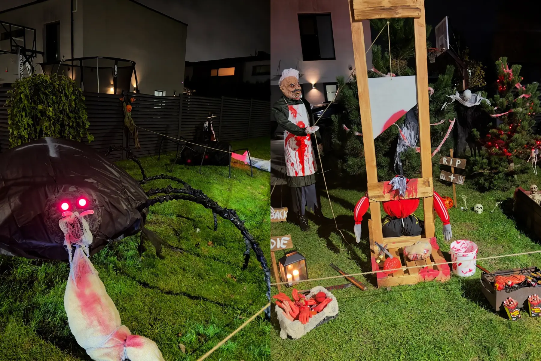 Domeikavos Helovino papuošimai/ skaitytojų nuotr.