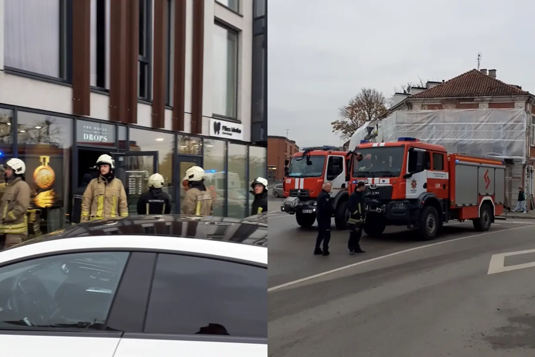 Gausios ugniagesių pajėgos Šv. Gertrūdos g.