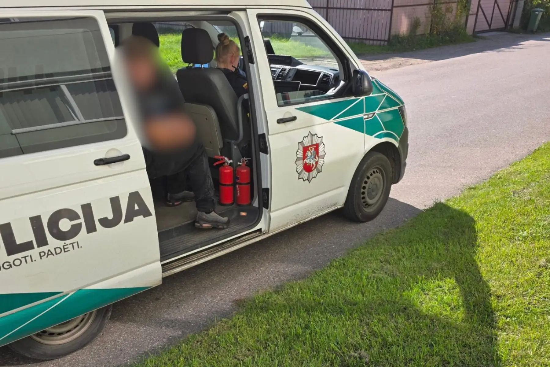 Nepilnametis Garliavoje partrenkė moterį