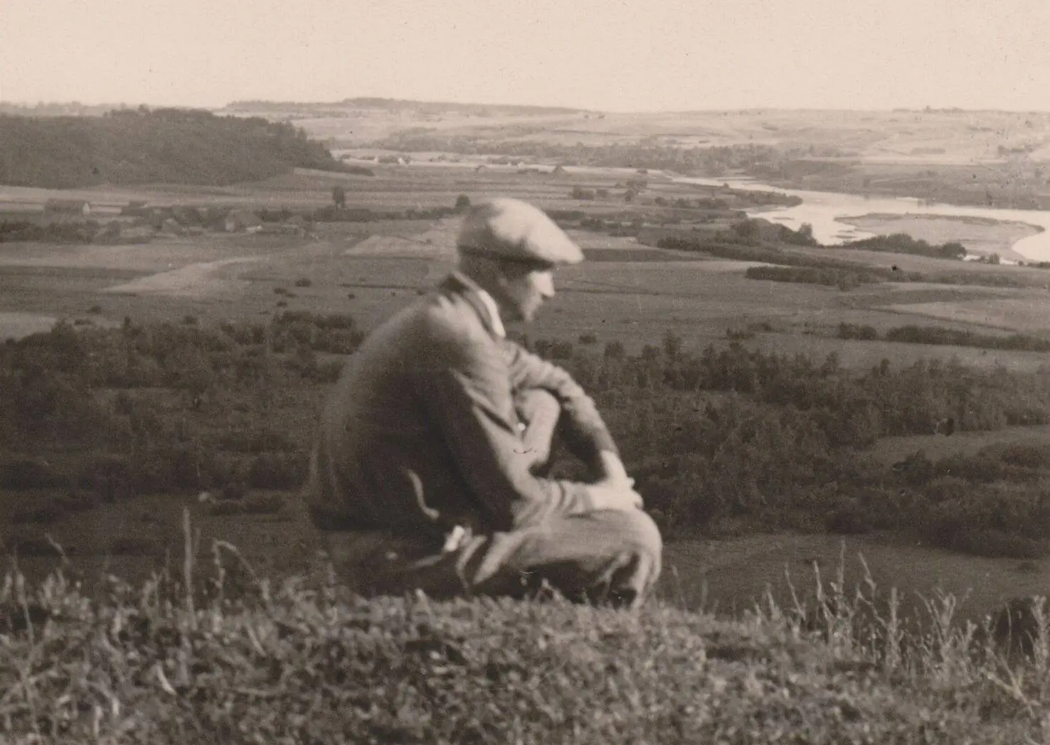 Nežinomas fotografas, Balys Sruoga apie 1937 m. Maironio lietuvių literatūros muziejaus nuotrauka
