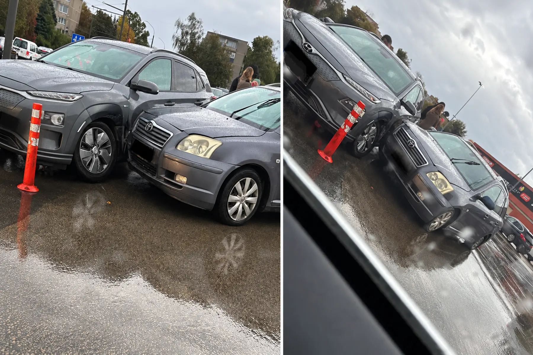 Rainy Parking