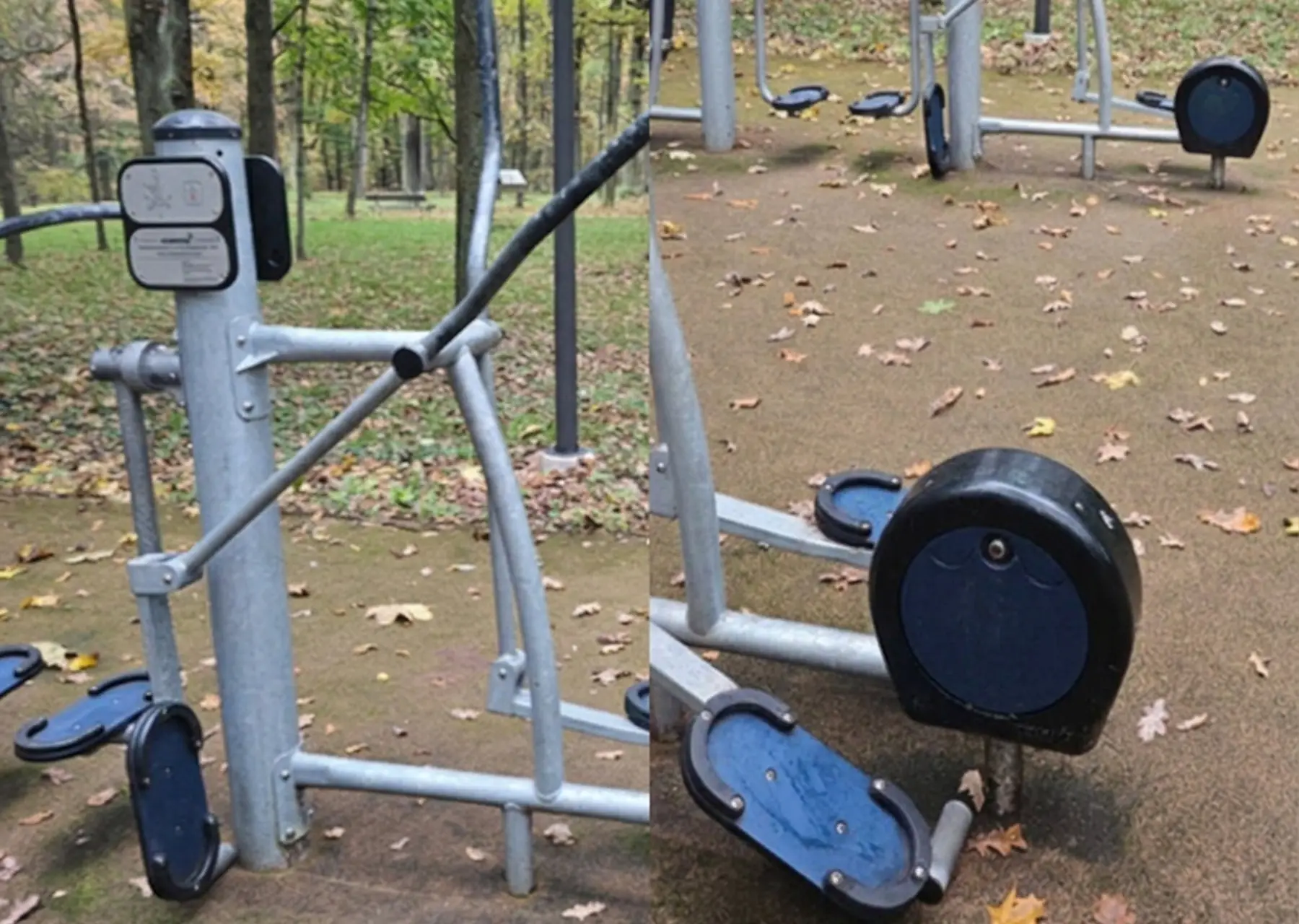 Sulūžę treniruokliai