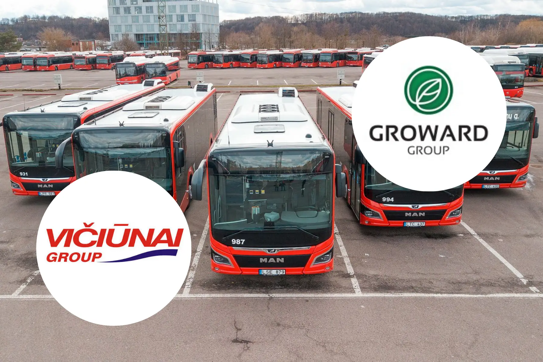 Vičiūnai group, Groward group, Kauno autobusai