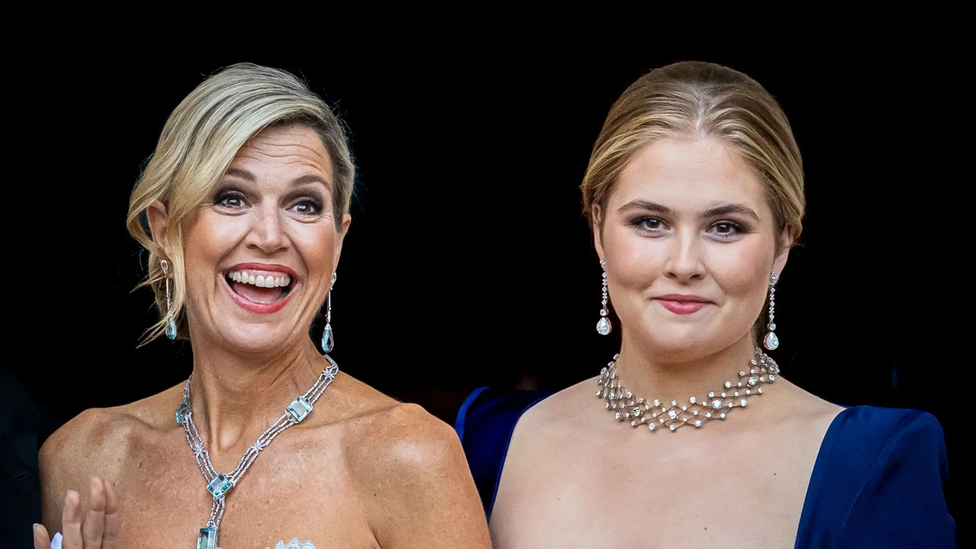 Máxima en Amalia vlogen op Prinsjesdag even op en neer naar Griekenland
