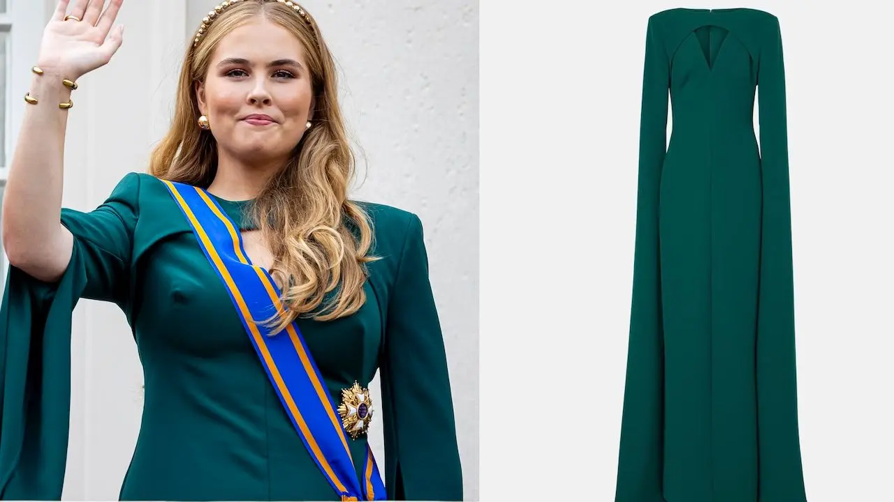 Jurk prinses Amalia heeft een flink prijskaartje
