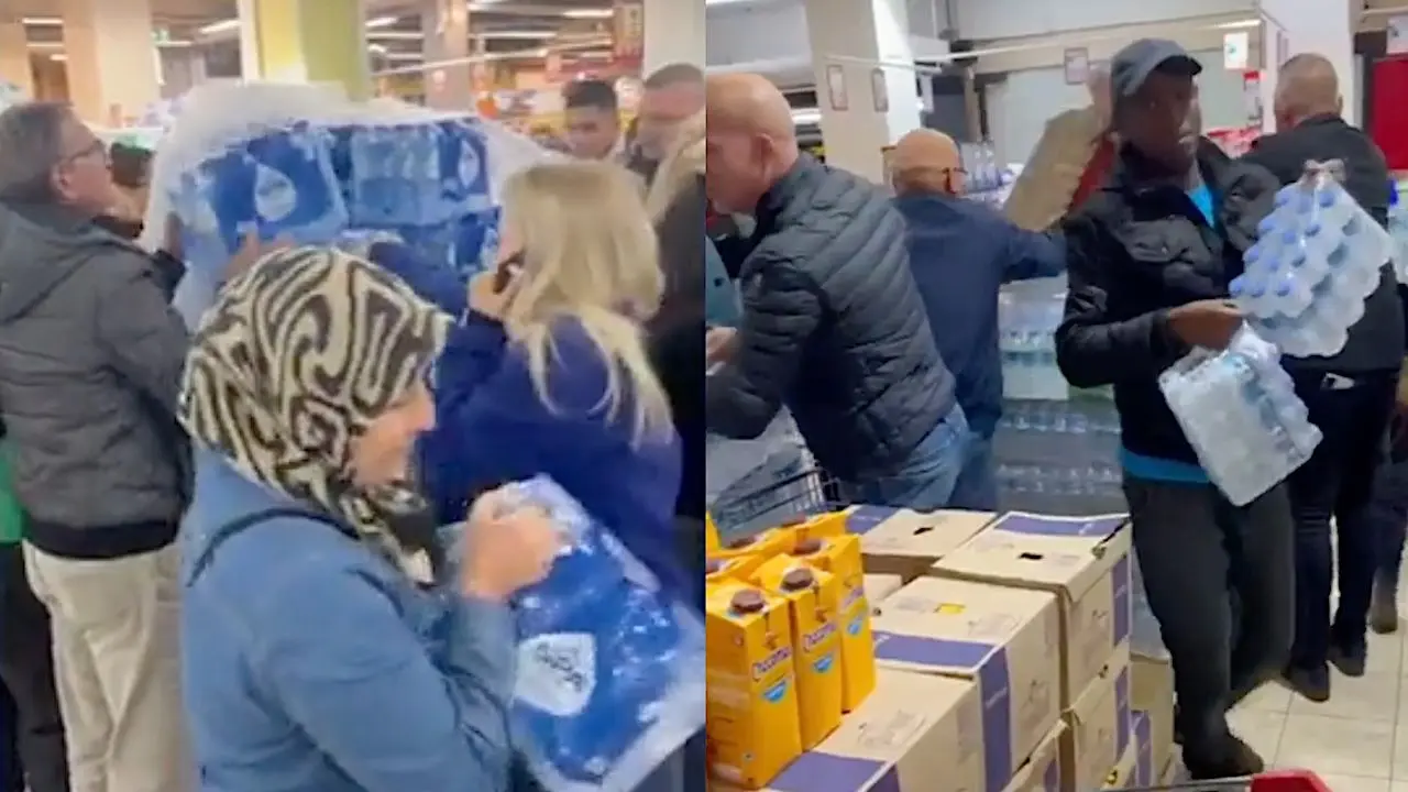 Chaos in Apeldoorn: 'Het is wateroorlog'