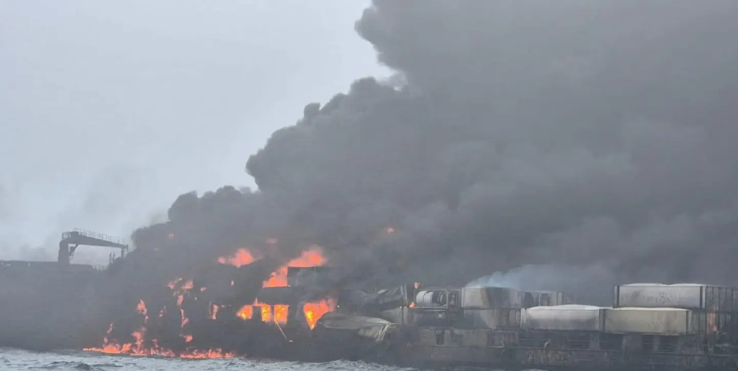 Ernstig ongeluk met olietanker op de Noordzee
