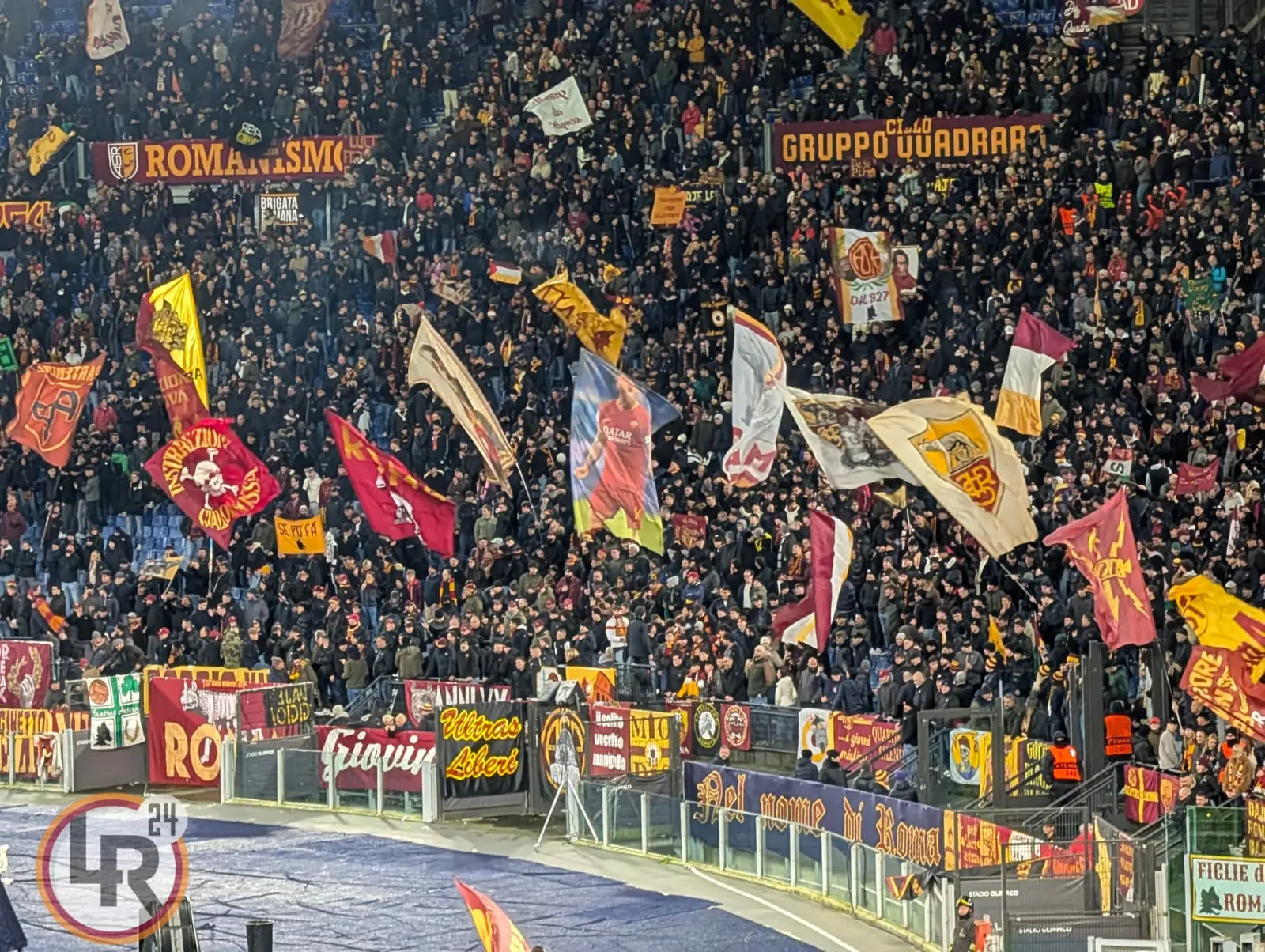 roma braga stadio olimpico