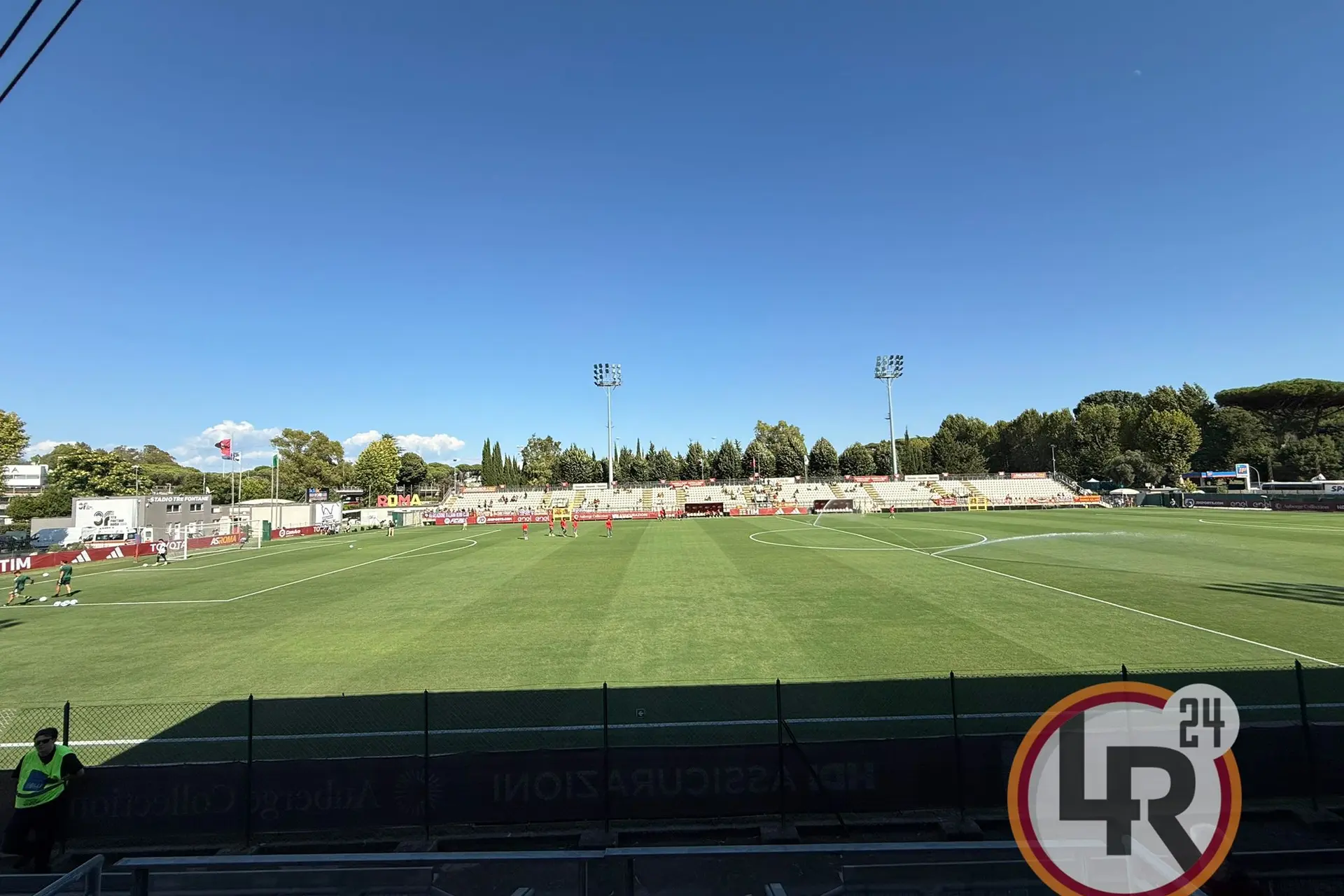 amichevole roma cannes stadio tre fontane