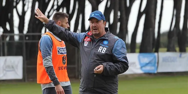 allenamento napoli benitez