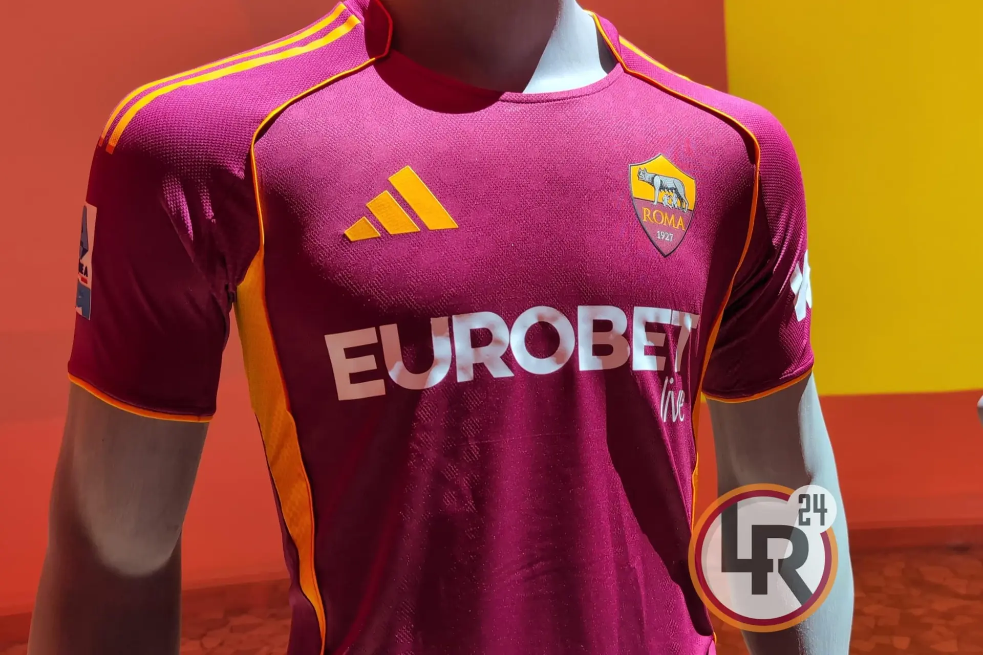 as roma eurobetlive main sponsor maglia 1