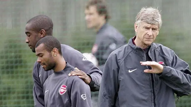 ashley cole arsene wenger