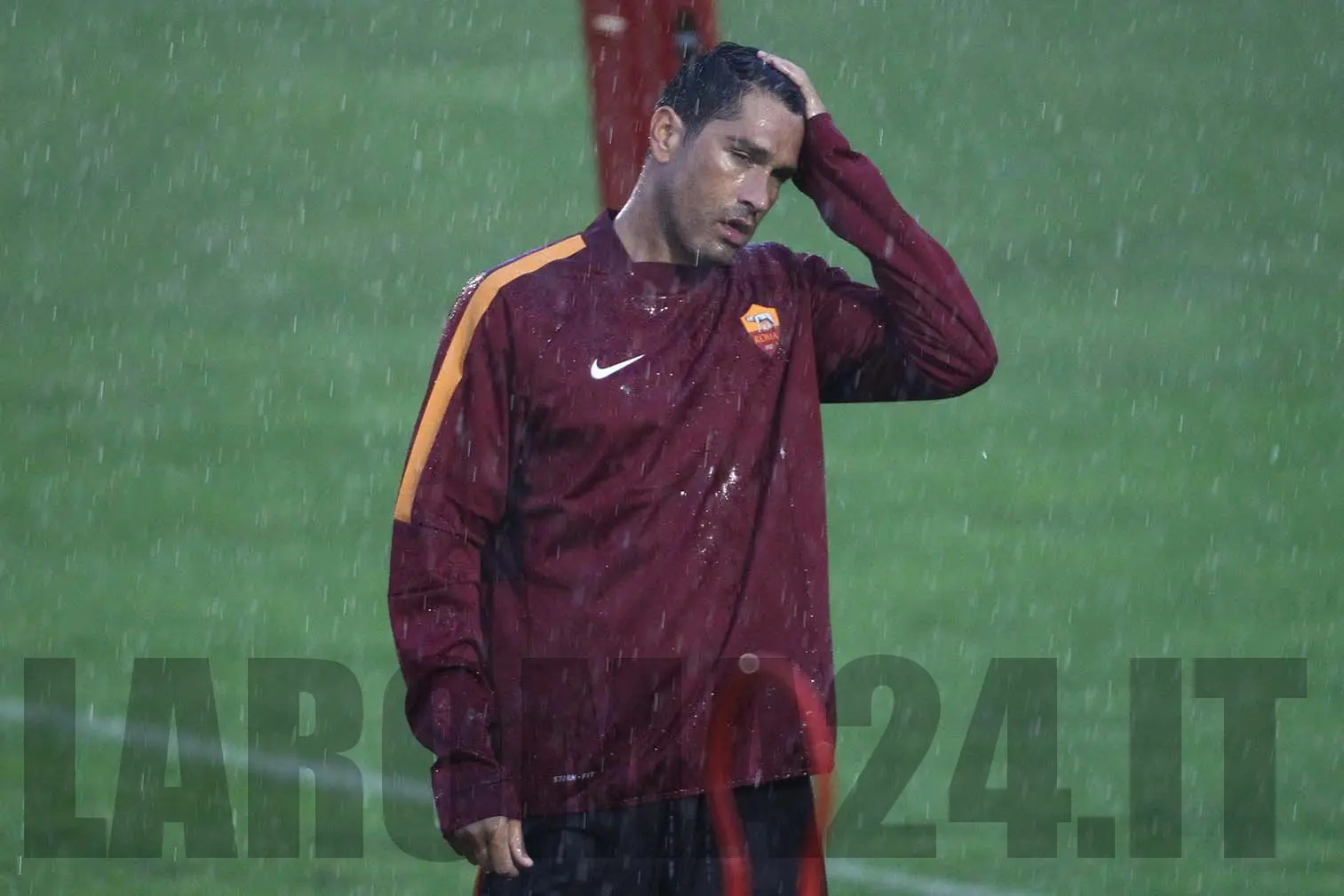 borriello ritiro roma 11082014 mancini