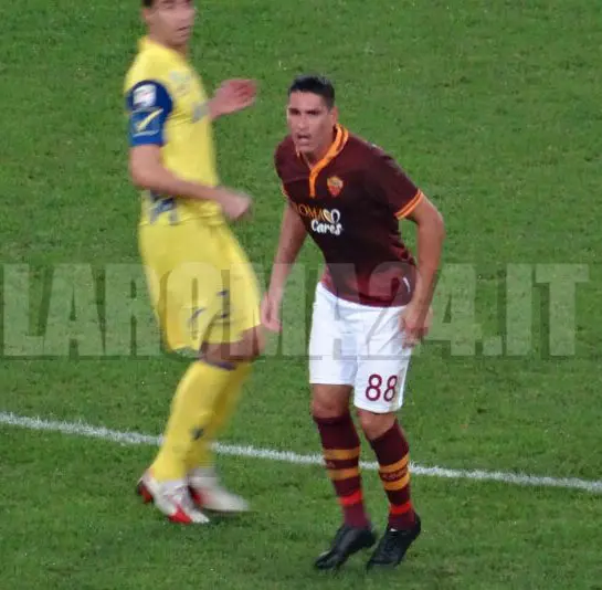 borriello tutta figura roma chievo