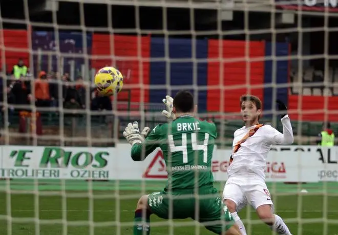 cagliari roma ljajic gol 3